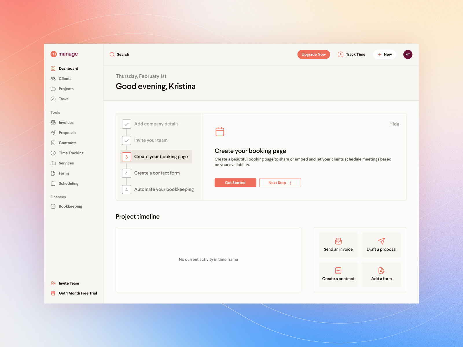 Example of Dashboard UI UX Design   Web App