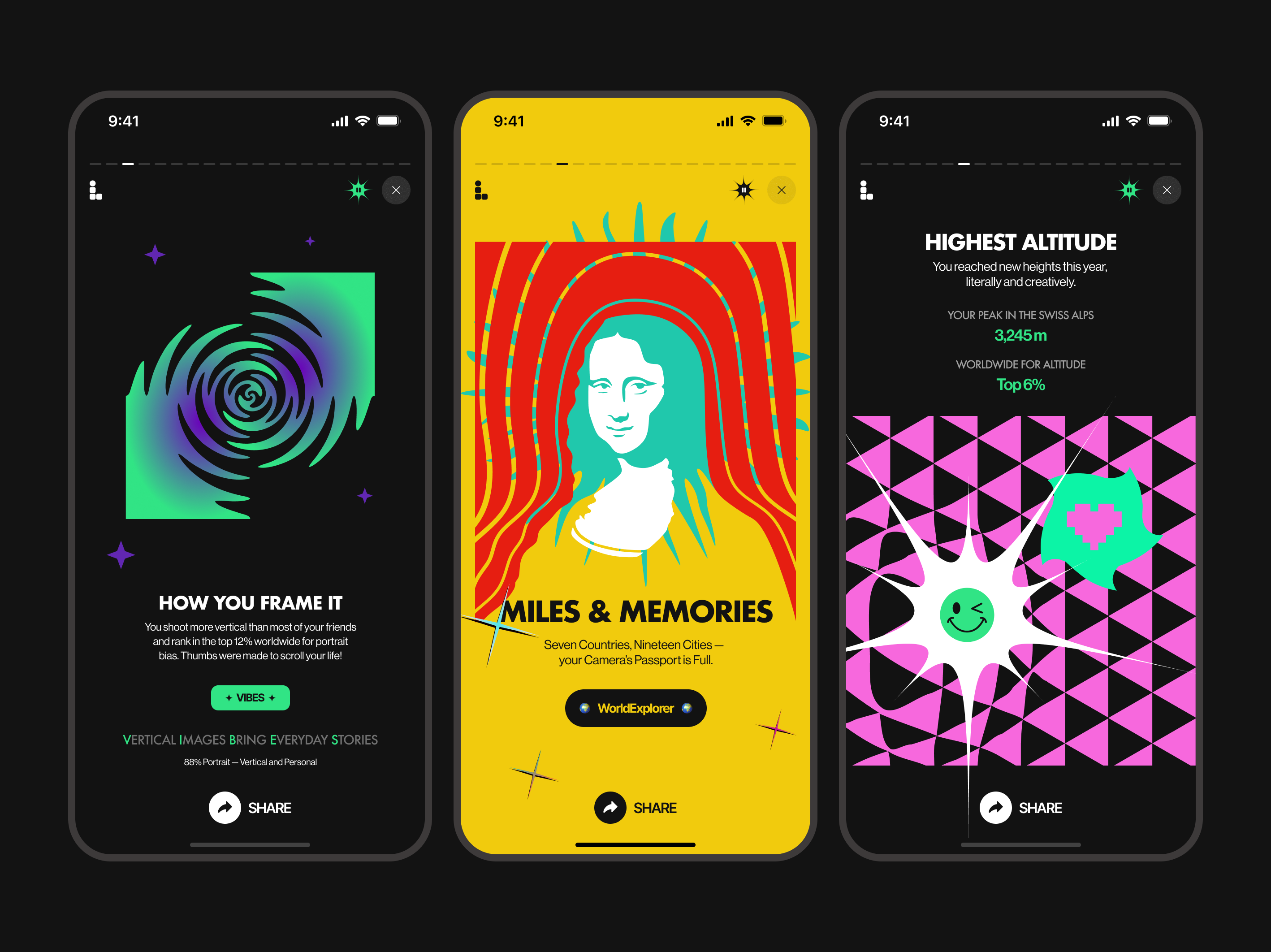 Example of Social Mobile App Design
