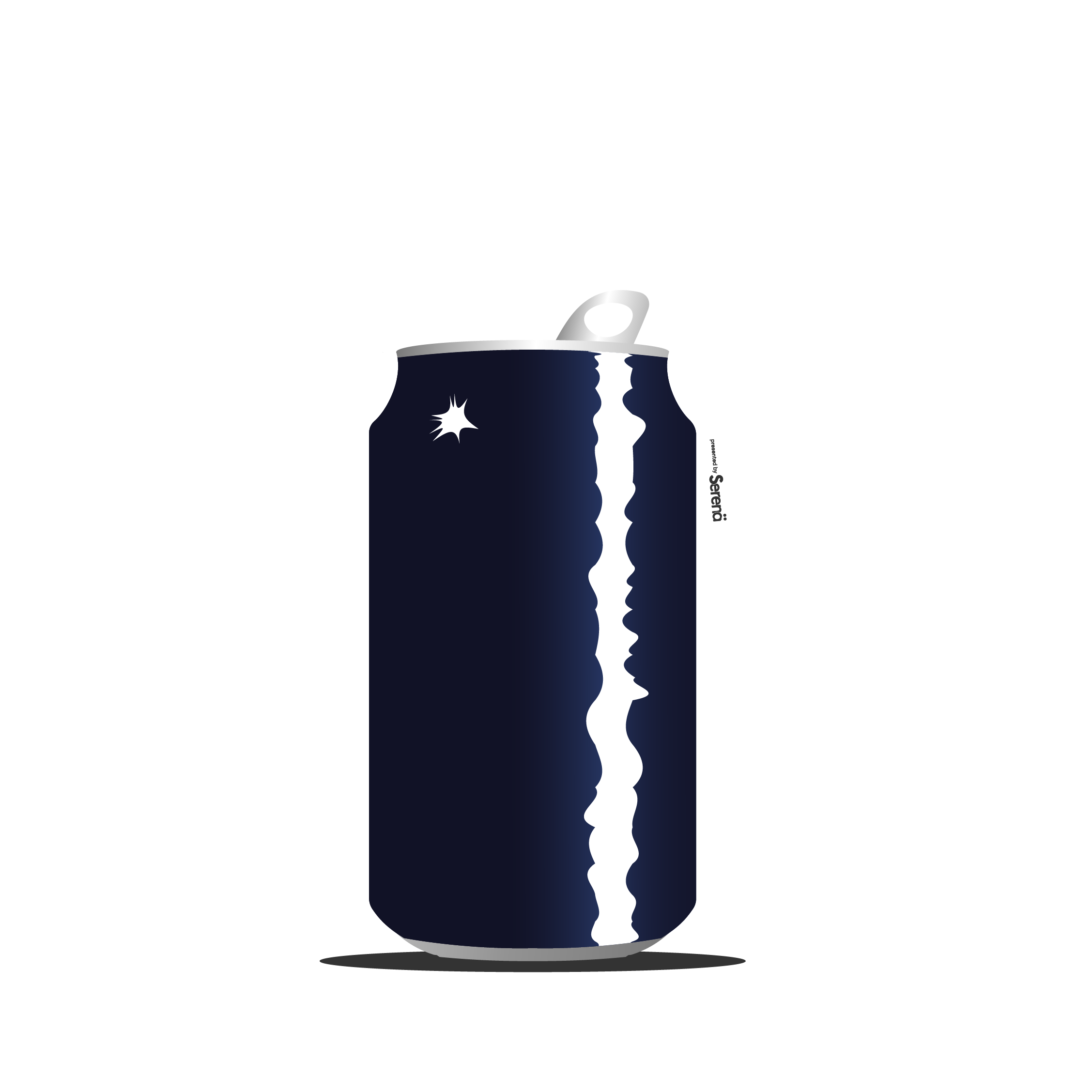 Soda can illustration illustration