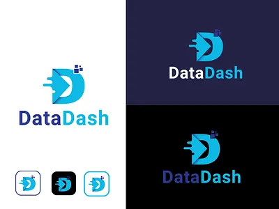 DataDash-Tech logo branding d letter design digitl marketing logo graphic design identity illustration logo logodesign minimalist modernlogo tech vector