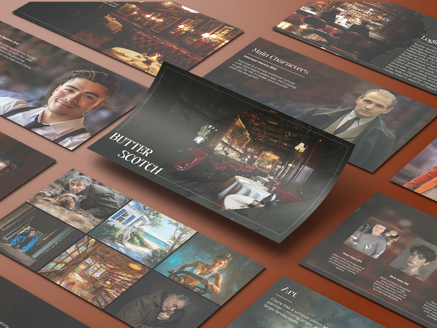 Butter Scotch | Film Pitch Deck Presentation adobe photoshop butter scotch creative presentation crime design film deck film pitch deck graphic design graphic designer illustration motion graphics movie deck mystery pitch deck pitch deck design pitch deck presentation powerpoint presentation thriller