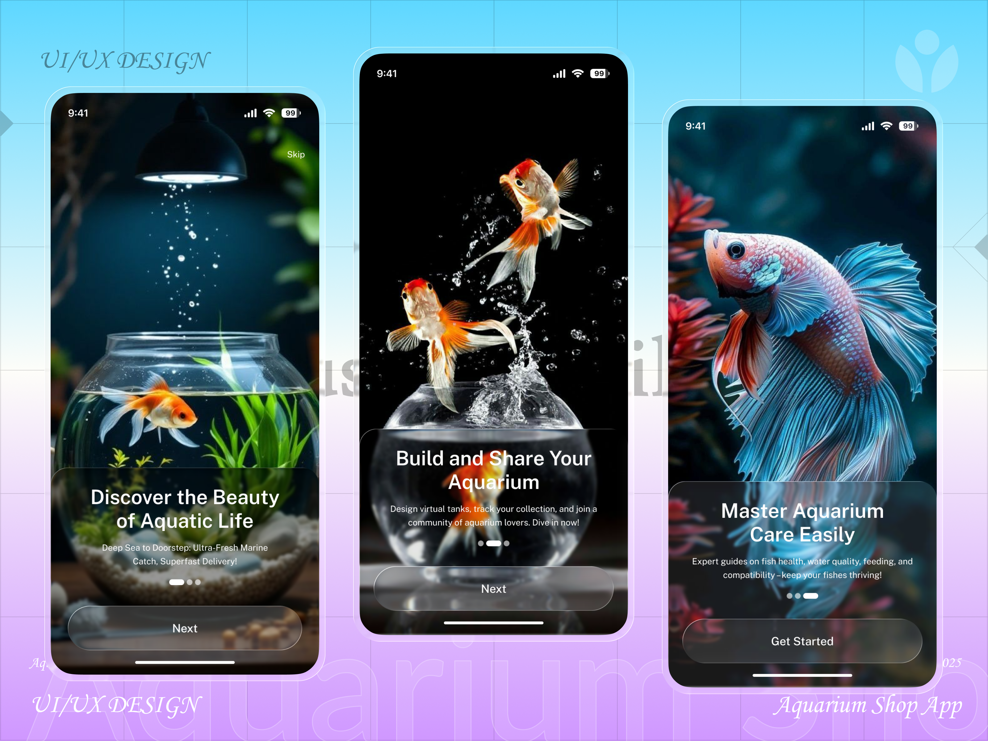 Example of Modern & Creative Mobile App UI Design