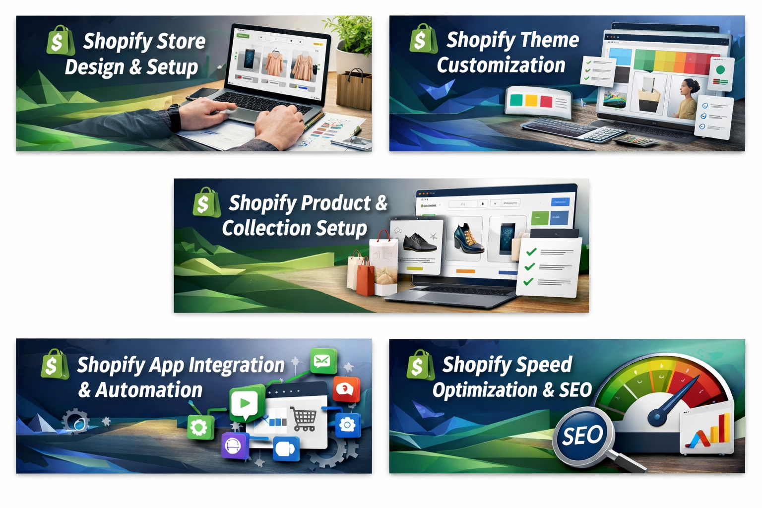 Example of Shopify Store Design & Website Setup 