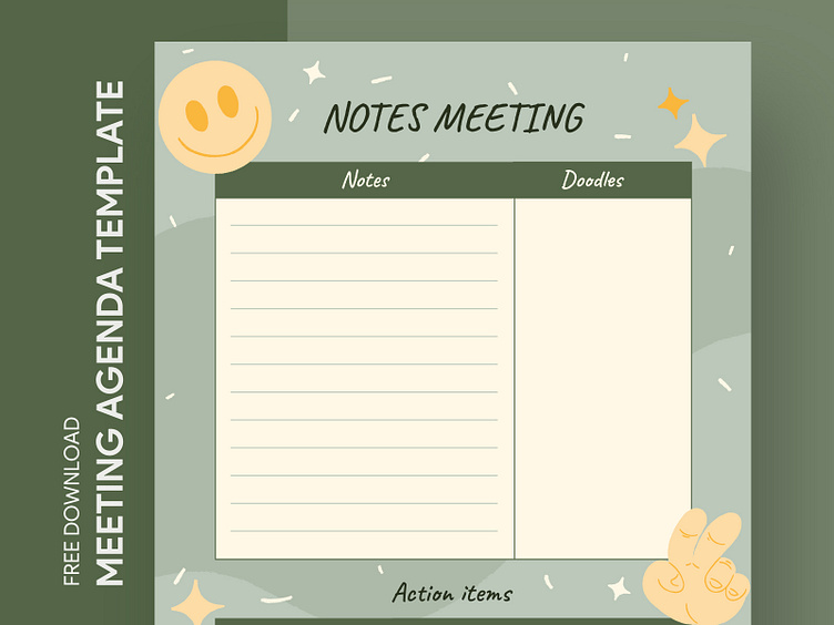 fun meeting agenda template