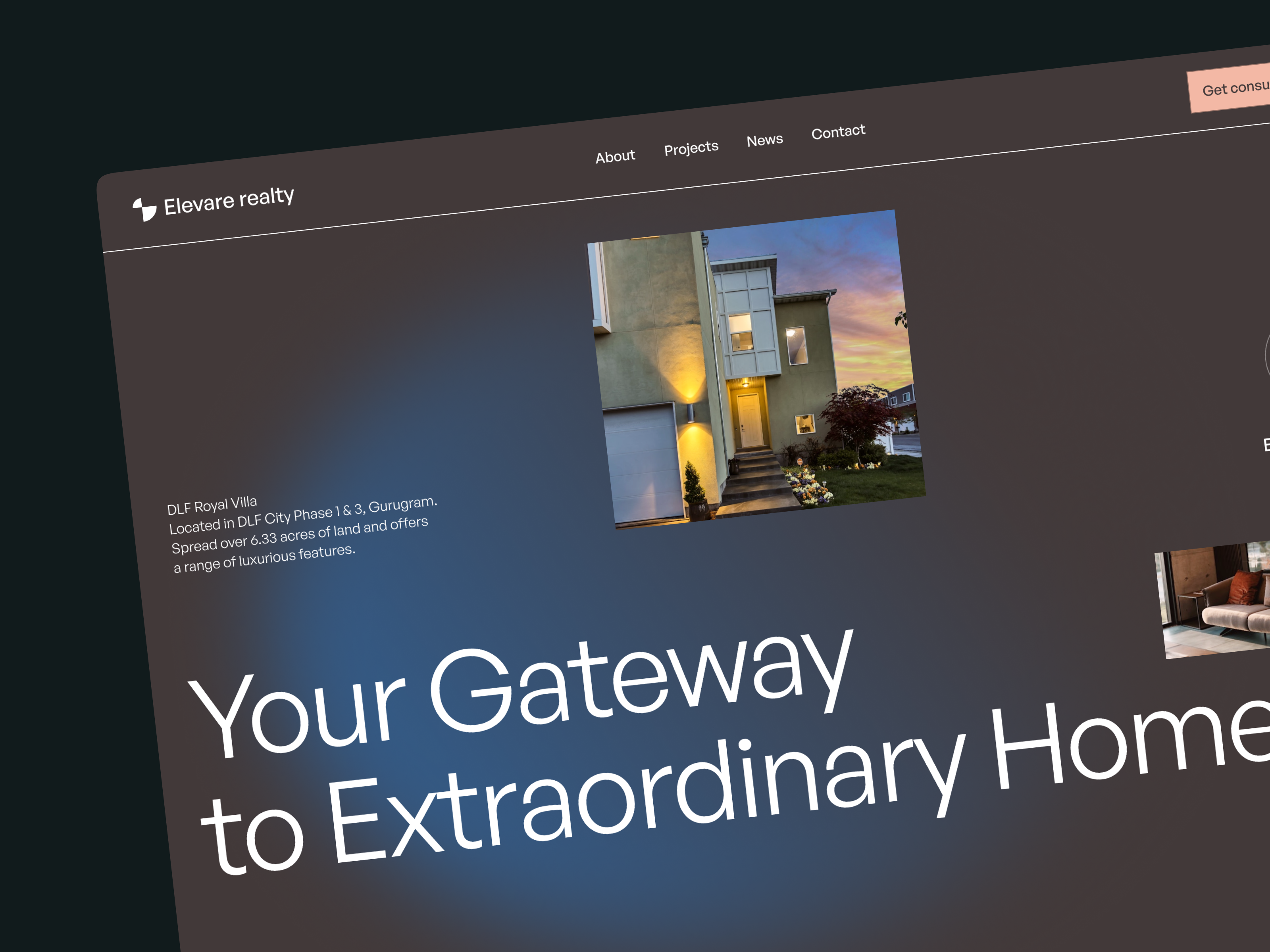Real Estate Agency Corporate Website by Ronas IT | UI/UX Team on Dribbble