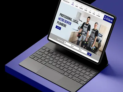 Plumbing Service Website Design best plumber branding clean company design home delivery service landing page logo modern modern plumbing mountain standard plumbing our services plumber plumbing plumbing service plumbing solutions service service industry uiux webflow