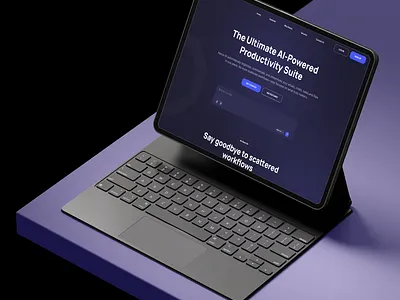 Nexus - AI Platform ai cloud ai startup ai tool animation artificial intelligence branding business clean company design ipu landing page logo modern neural networ nexus ai saas software uiux webflow