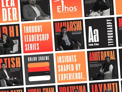 Building a Scalable Brand System for Ethos HR Digital Presence brand identity brand storytelling branding corporate branding design systen digital branding digital presence editorial design hr branding poster design social media post social media presence typography visual identity