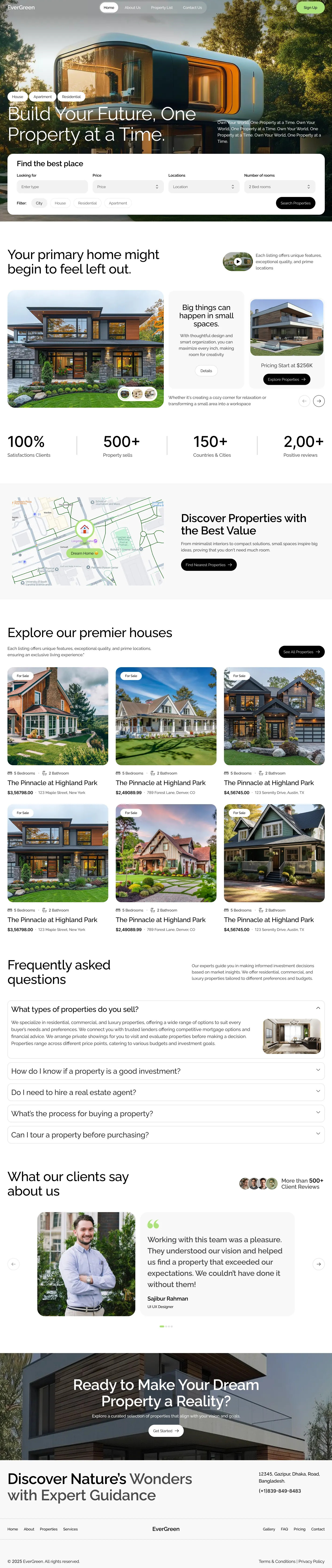 Real Estate Website