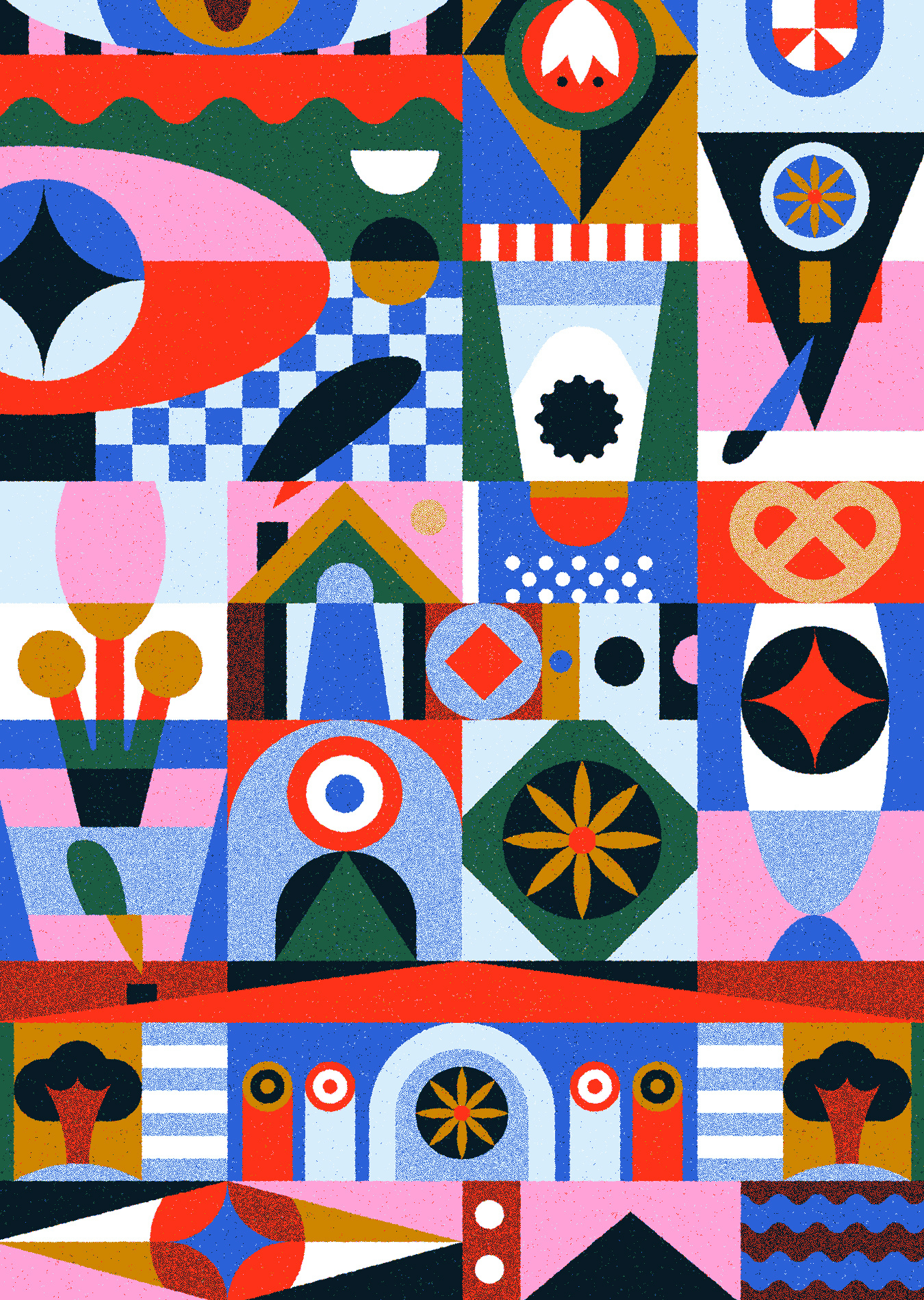 DIY pattern geometric illustration pattern shapes