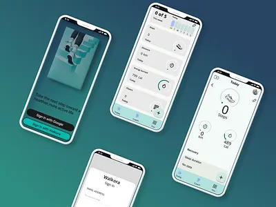 Walkora app design app app design ux branding design ui ux