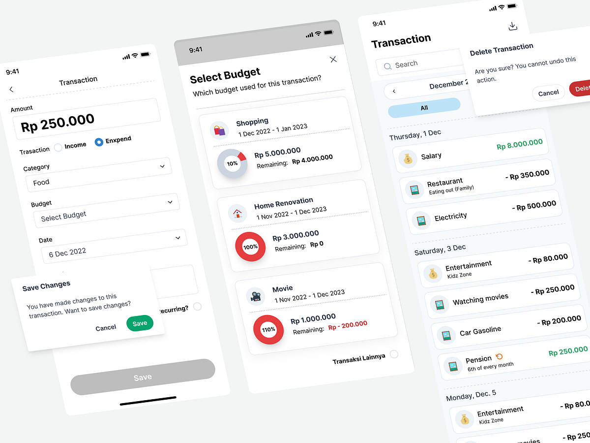 Expenses Tracker Designs, Themes, Templates And Downloadable Graphic 