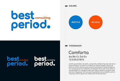 Best Consulting Period Logo Concept Design adobe illustrator brand design branding design graphic design illustration logo logo design vector