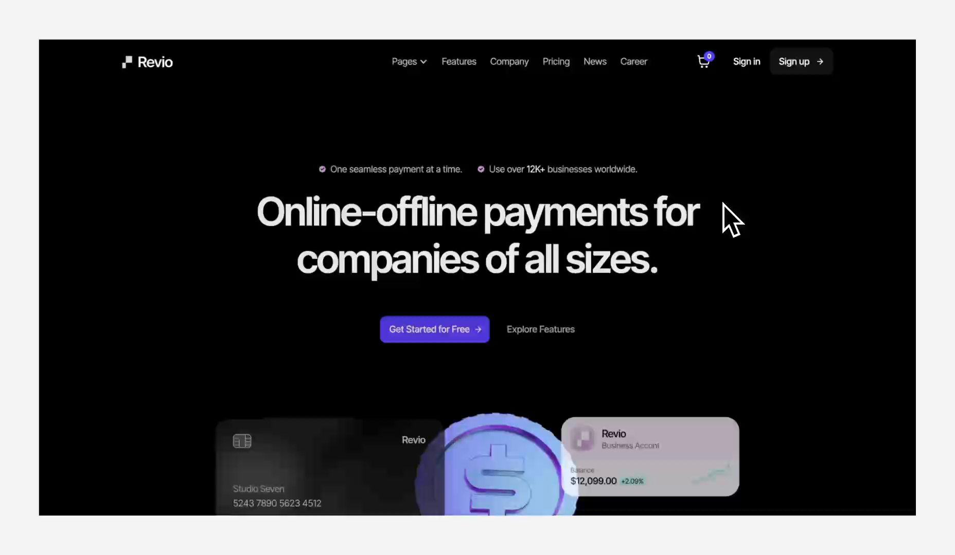 Example of Website Design And Development