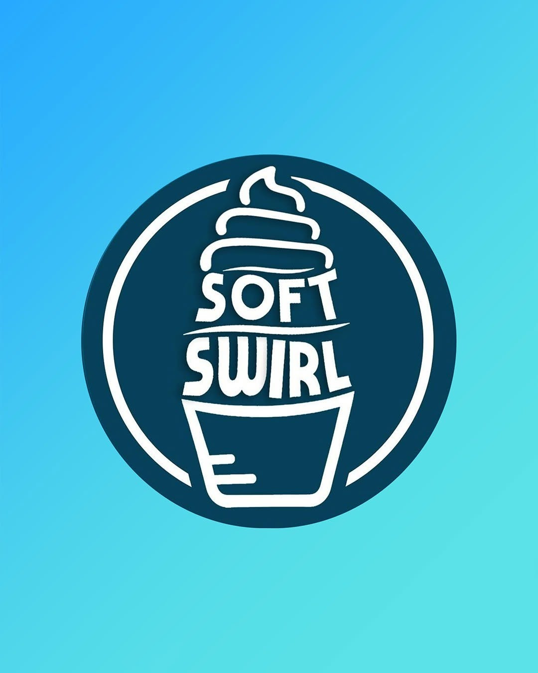Brand Package Design - Soft Swirl Ice cream 514digital brand package design branding branding agency creative agency graphic design logo logo designer marketing agency package designer social media agency social media marketing