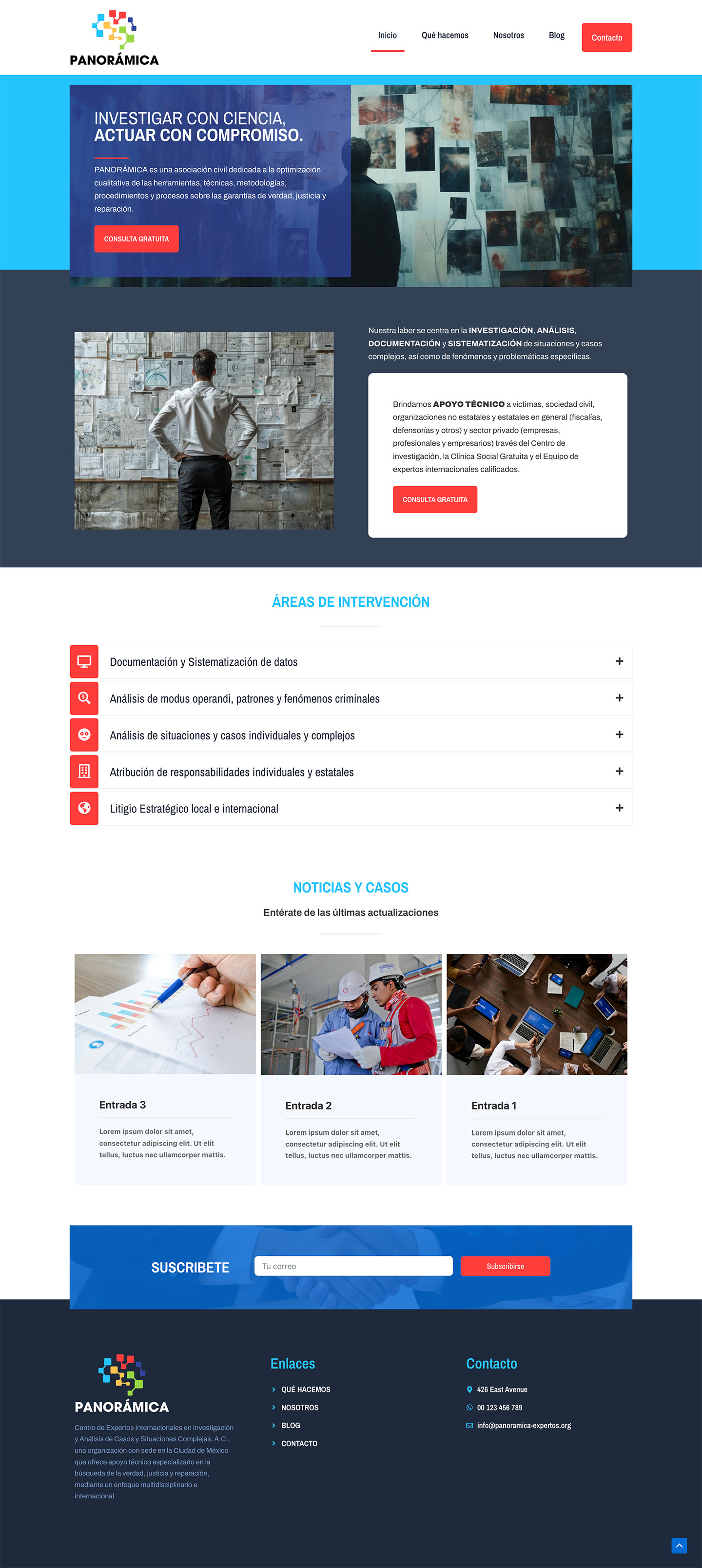 Panoramica Lawyers Site design figma graphic design ui web web design