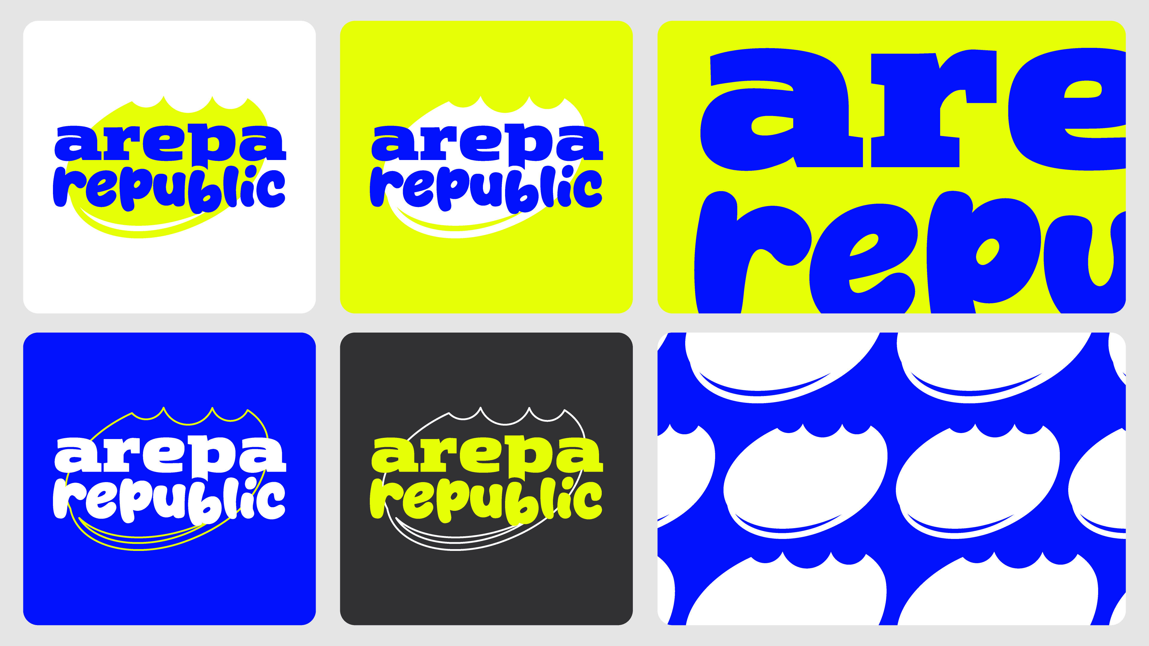 Arepa Republic Redesign branding design graphic design logo