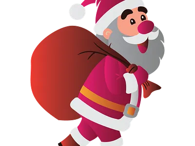 santa 3d animation branding design graphic design illustration logo motion graphics ui vector
