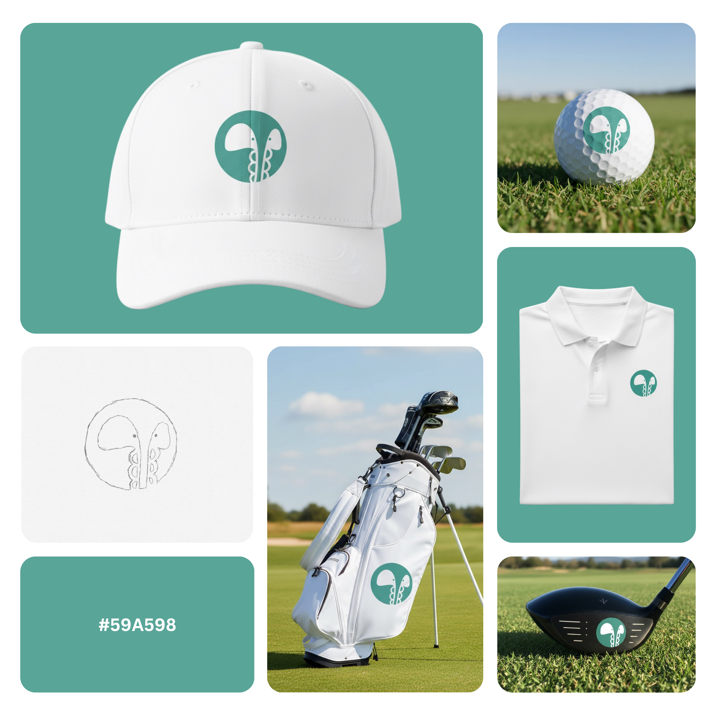 EleGolf Logo Design club logo creative golf club logo design elephant golf golf brand logo design golf cap golf logo golf logo design golf stick illustration logo minimal minimalist golf club logo design modern modern golf club logo negative space golf logo negative space logo symbolic
