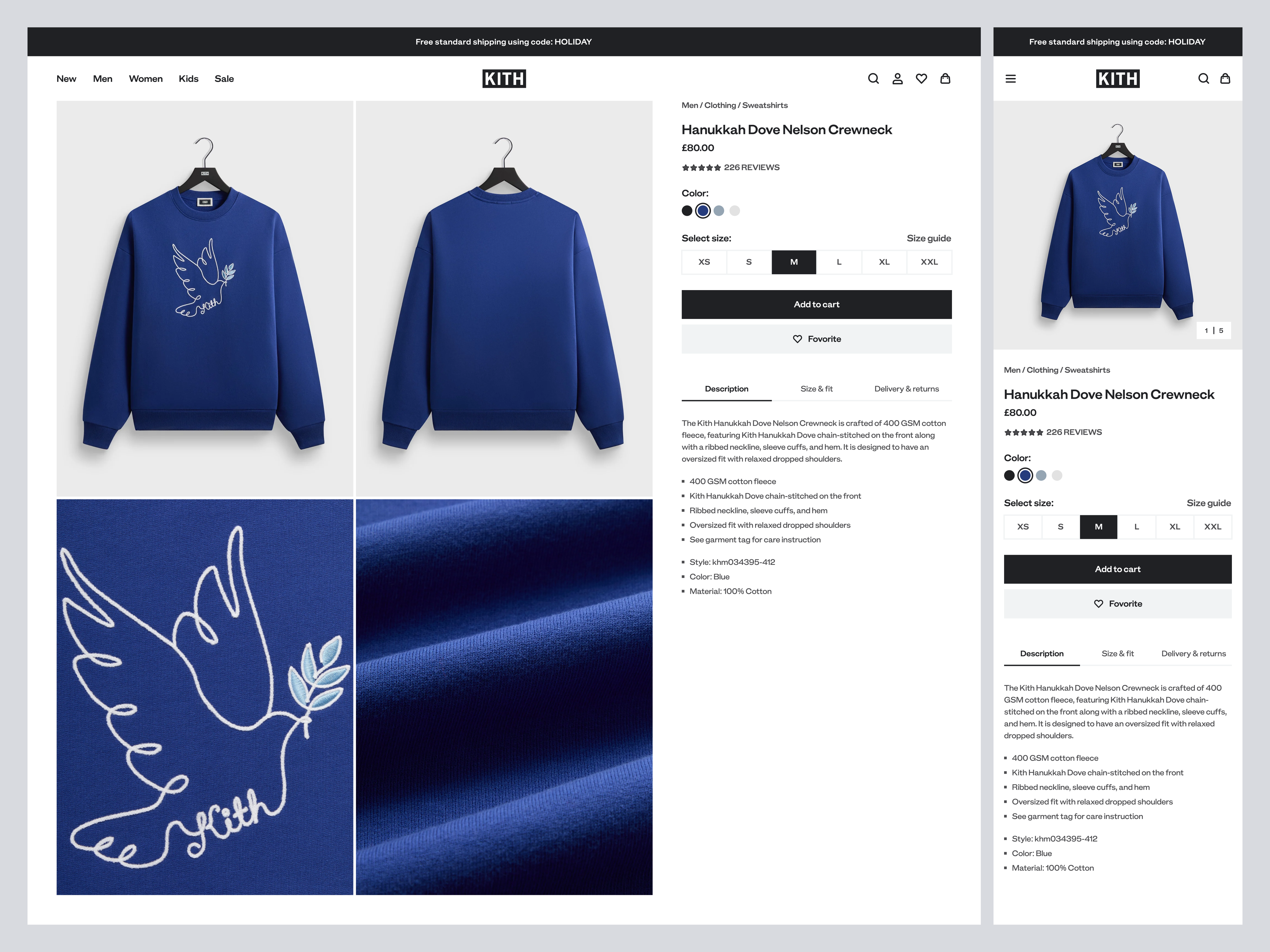 Example of E Commerce Website Design | Shopify