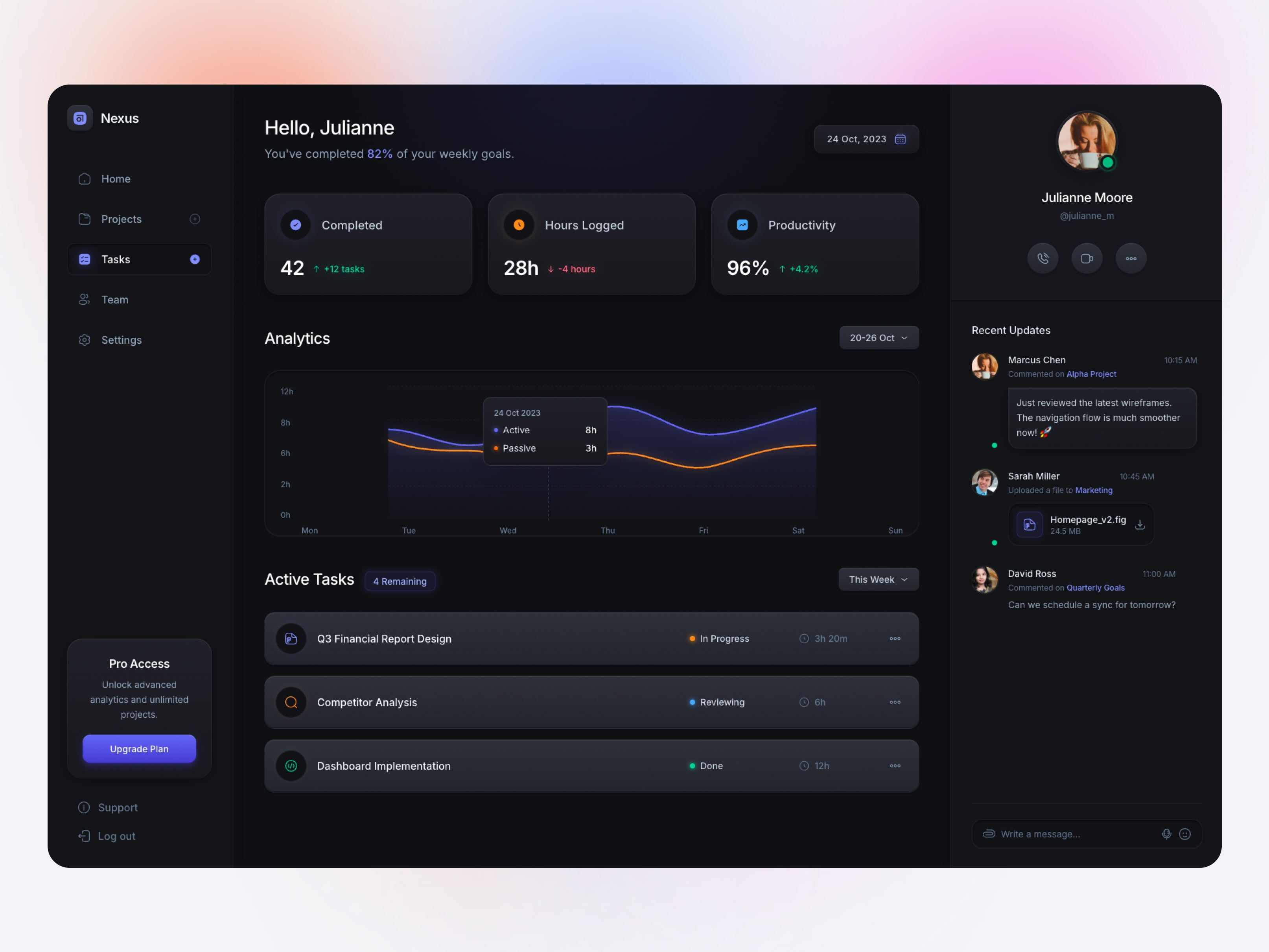 Example of Custom Web And Mobile App Design