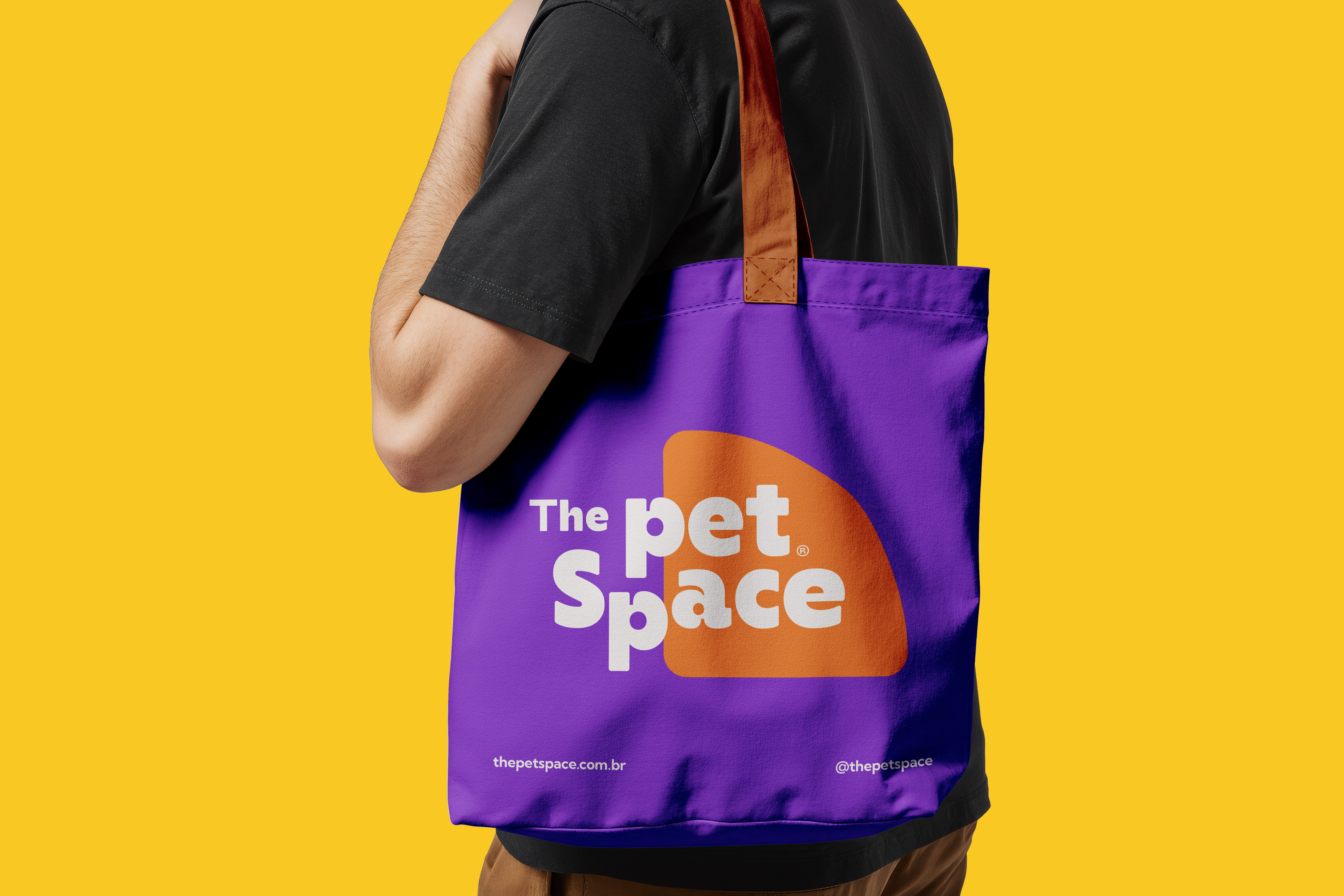The Pet Space branding graphic design logo