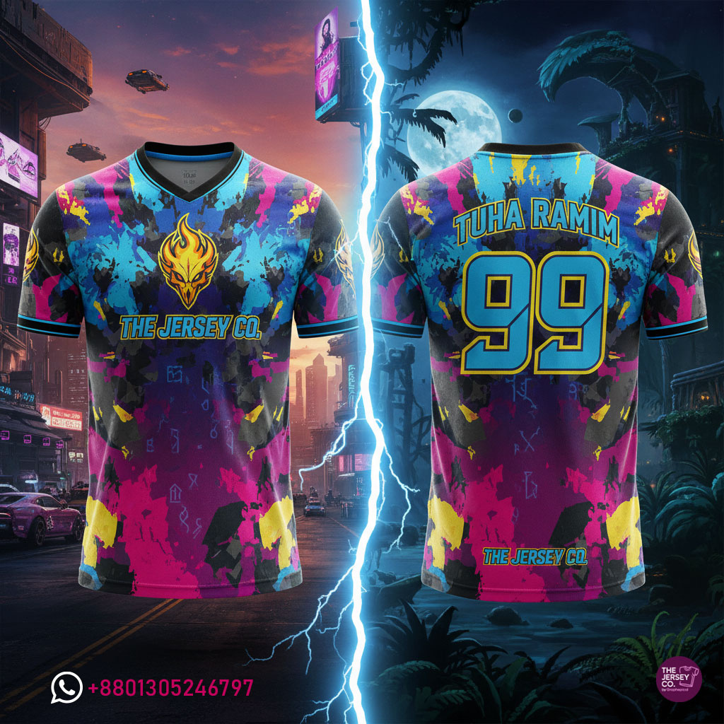 Example of Custom Sports & Esports Jersey Design