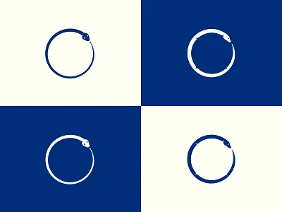 Snake/Ouroboros Unused Logo Concepts branding design graphic design illustration logo logo design logo mark minimalist ouroboros logo snake logo