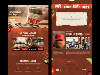 E-Commerce Website Design ecommerce figma food landing page ui ux website website design