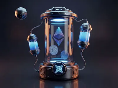 Crypto Exchange 3d 3d animation 3d art 3d crypto 3d design 3d illustration 3d motion animation art branding crypto design icon illustration motion graphics ui