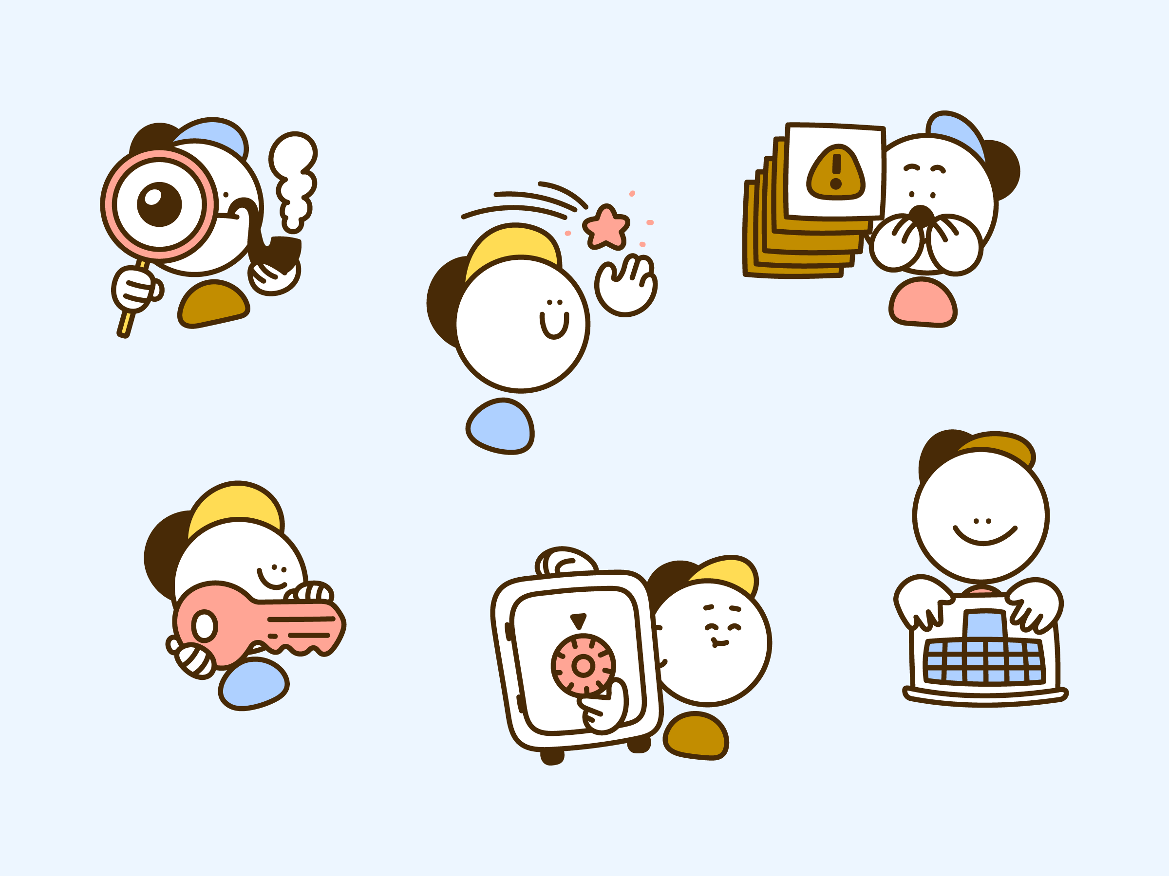 Example of Karl   Illustration Pack