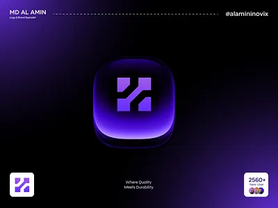 Futuristic Tech App Icon | Modern AI 3D Logo UI 3d icon ai logo app icon branding dark ui digital product futuristic design glassmorphism icon design logo design minimal logo mobile app icon modern logo purple gradient saas design startup design tech logo ui design ux ui visual identity