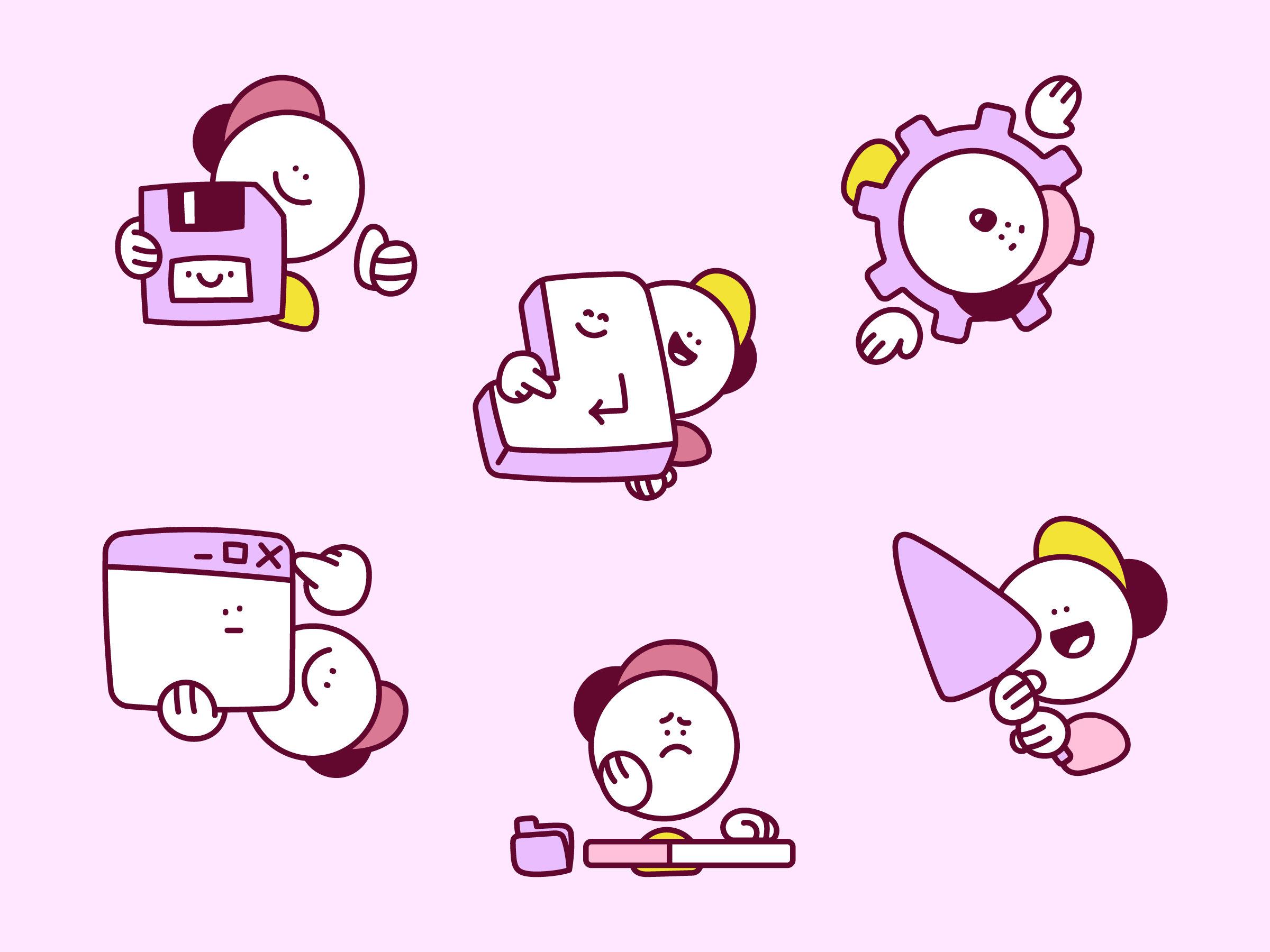 Example of Karl   Illustration Pack