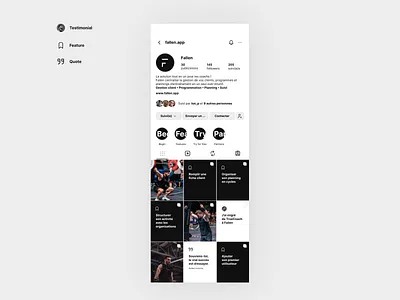 Instagram Feed Redesign feed graphic design instagram ui