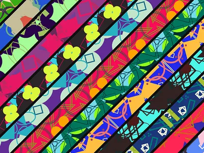 #madewithmoregraphics ( abstract ai generative geometric gradient moregraphics pattern