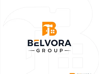 Modern Construction/Real Estate Brand Logo Design (Unused) branding construction graphic design logo modern logo real estate