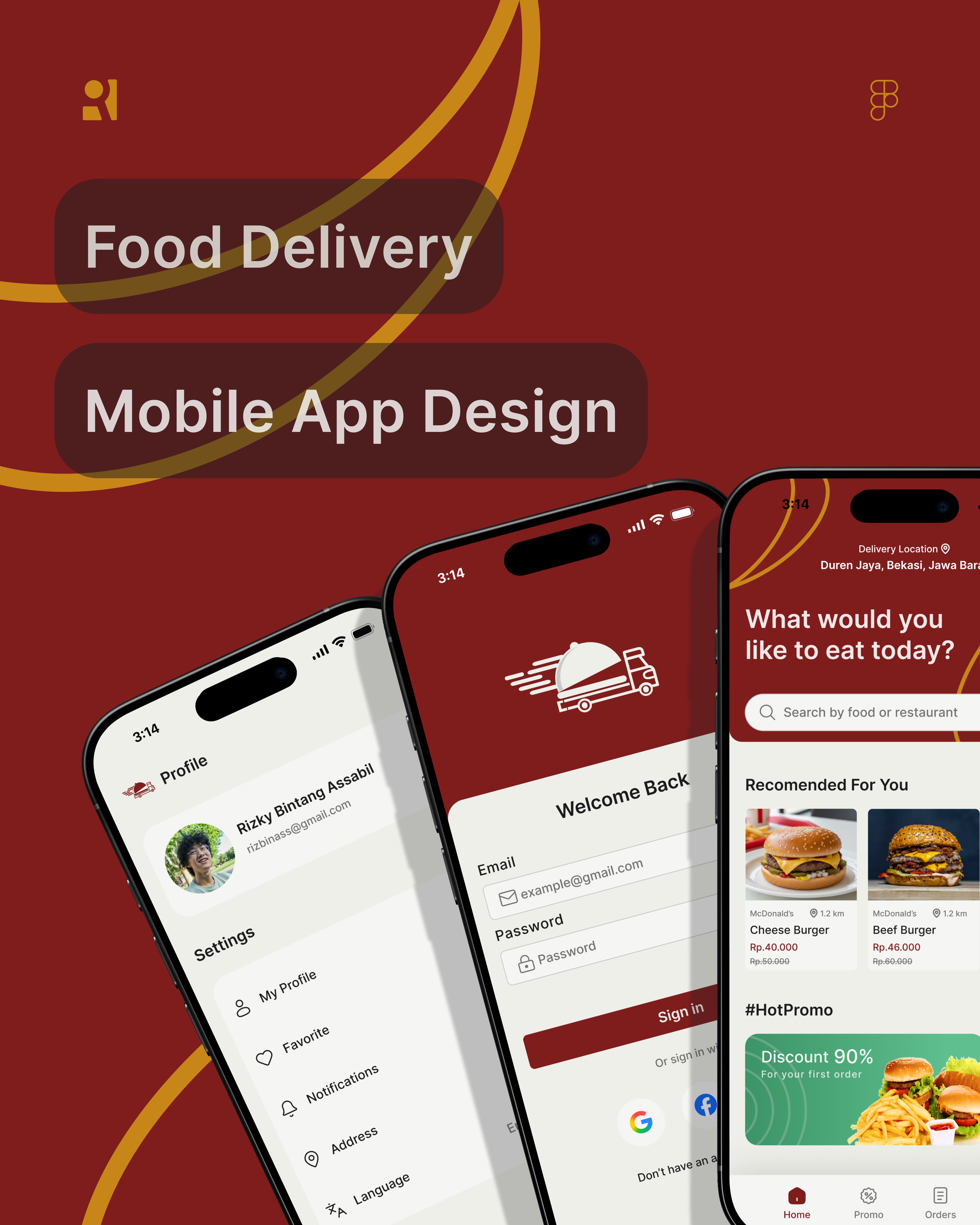 Food Delivery Mobile App — LapatFood branding delivery app design e commerce figma food delivery food delivery app graphic design illustration logo mobile product design prototype ui ui kit uiux uix ux