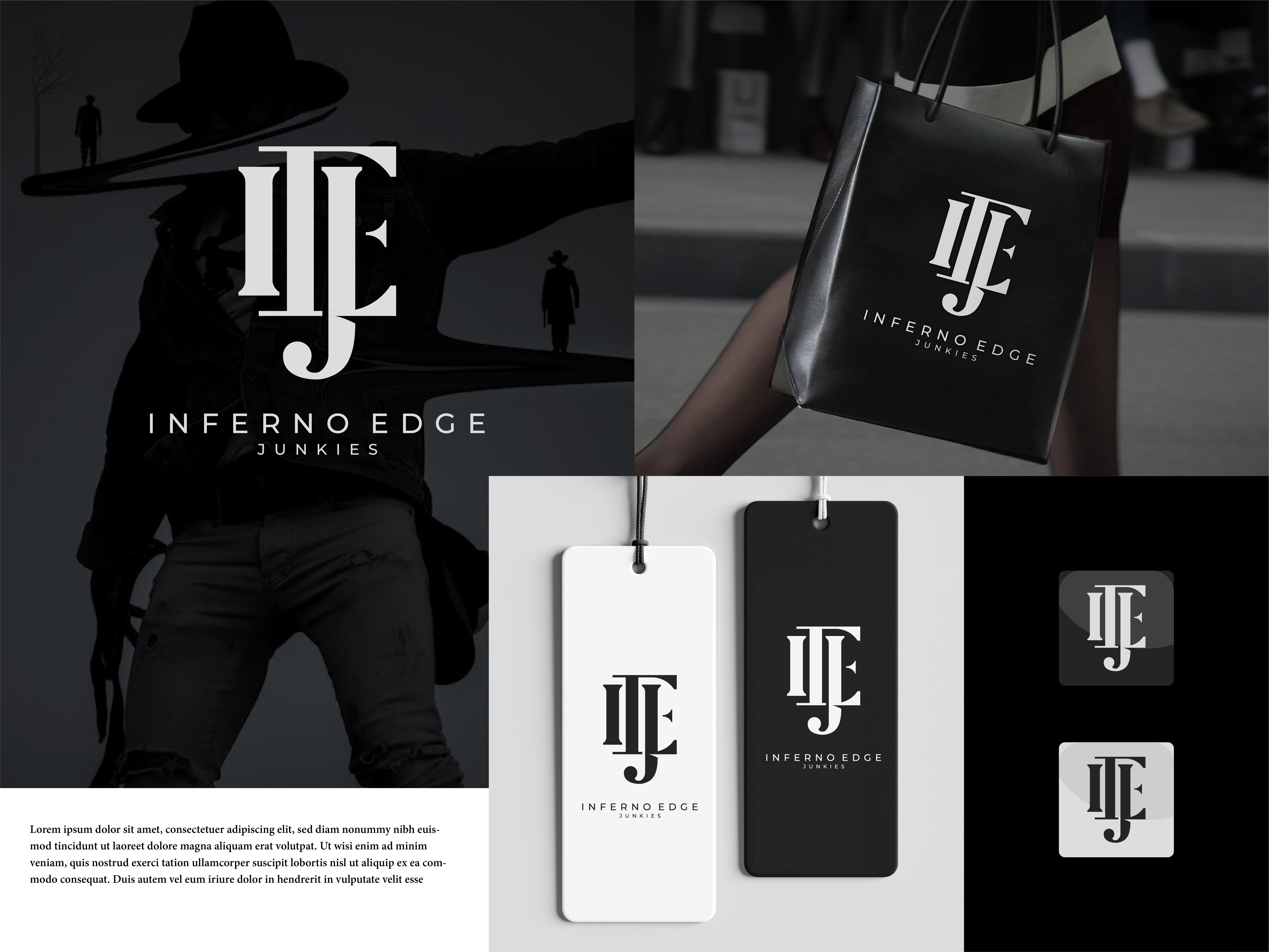 Logo and Branding for Clothing Business brand identity branding clothing logo gws studio ief logo logo logo design