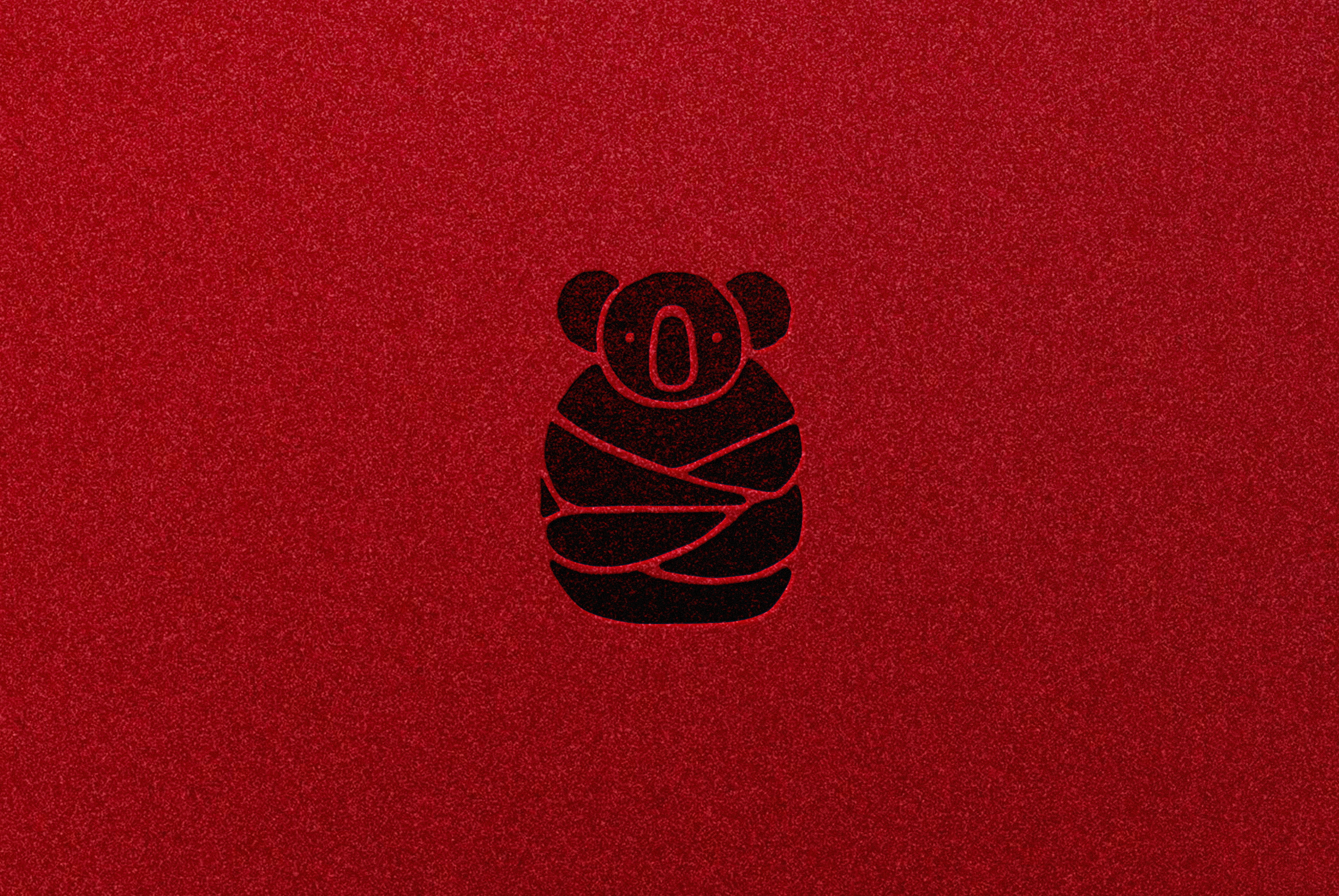 KOala animal australia bear branding cute design fluffy graphic design icon illustration koala logo logo design minimalist nature vector wildlife