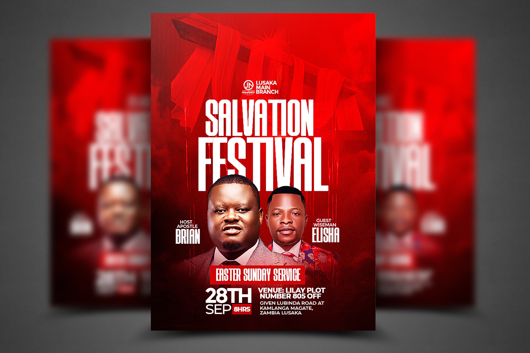 Example of Easter Poster Template