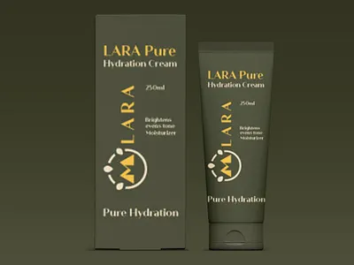 Skin Care Packaging Design box box packaging box packaging design brand packaging branding design graphic design hydration cream hydration cream packaging luxury luxury packaging minimalist print product product packaging product packaging design skincare tube tube packaging design typography