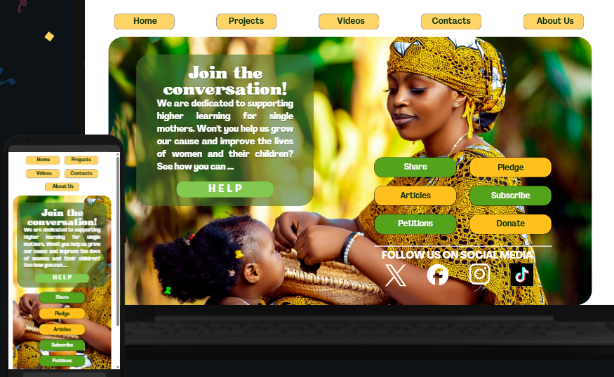 Landing Page Campaign Funnel branding graphic design landing page layout design logo ui web design