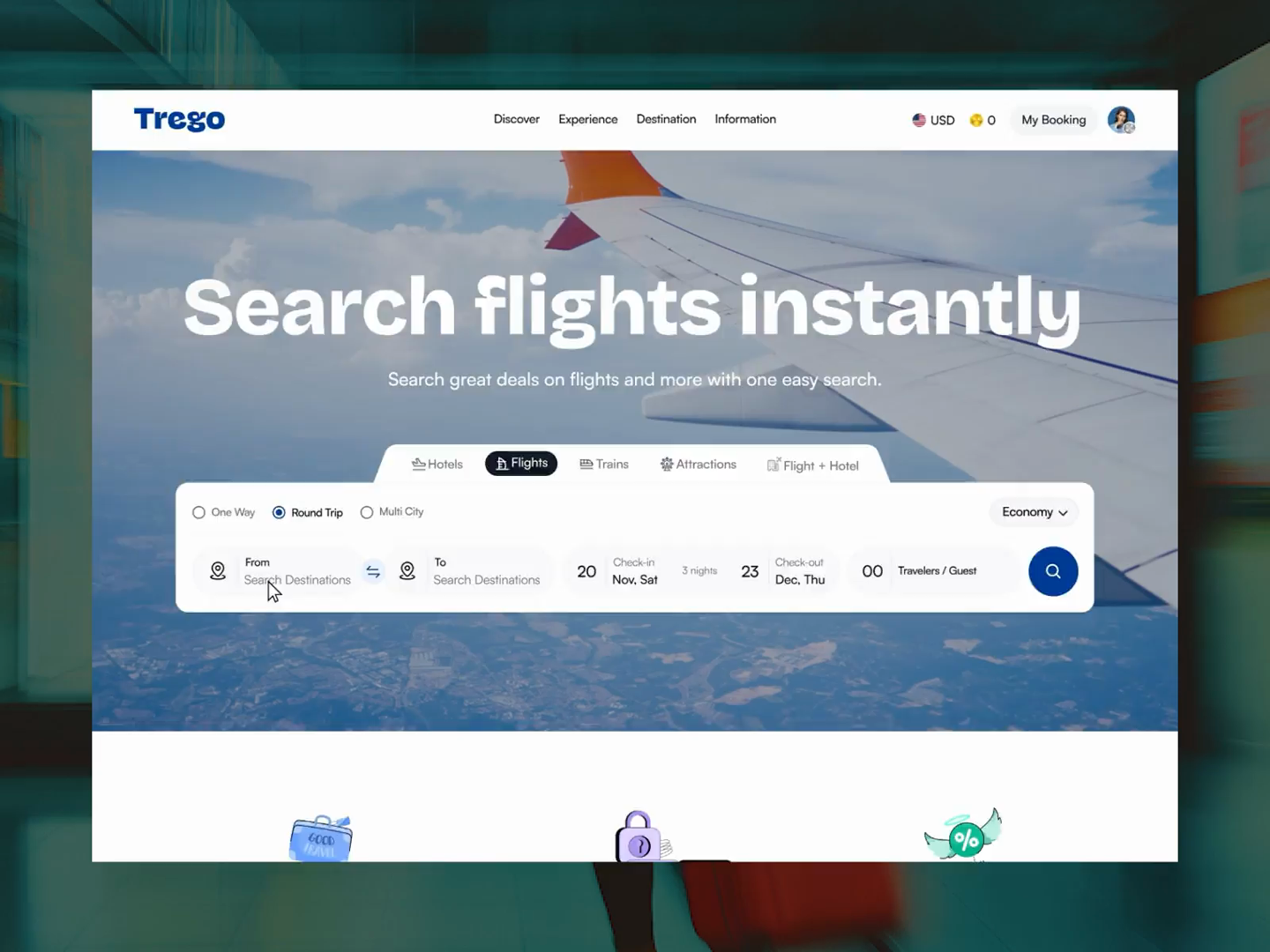 Example of Website UI Design | Website Redesign 