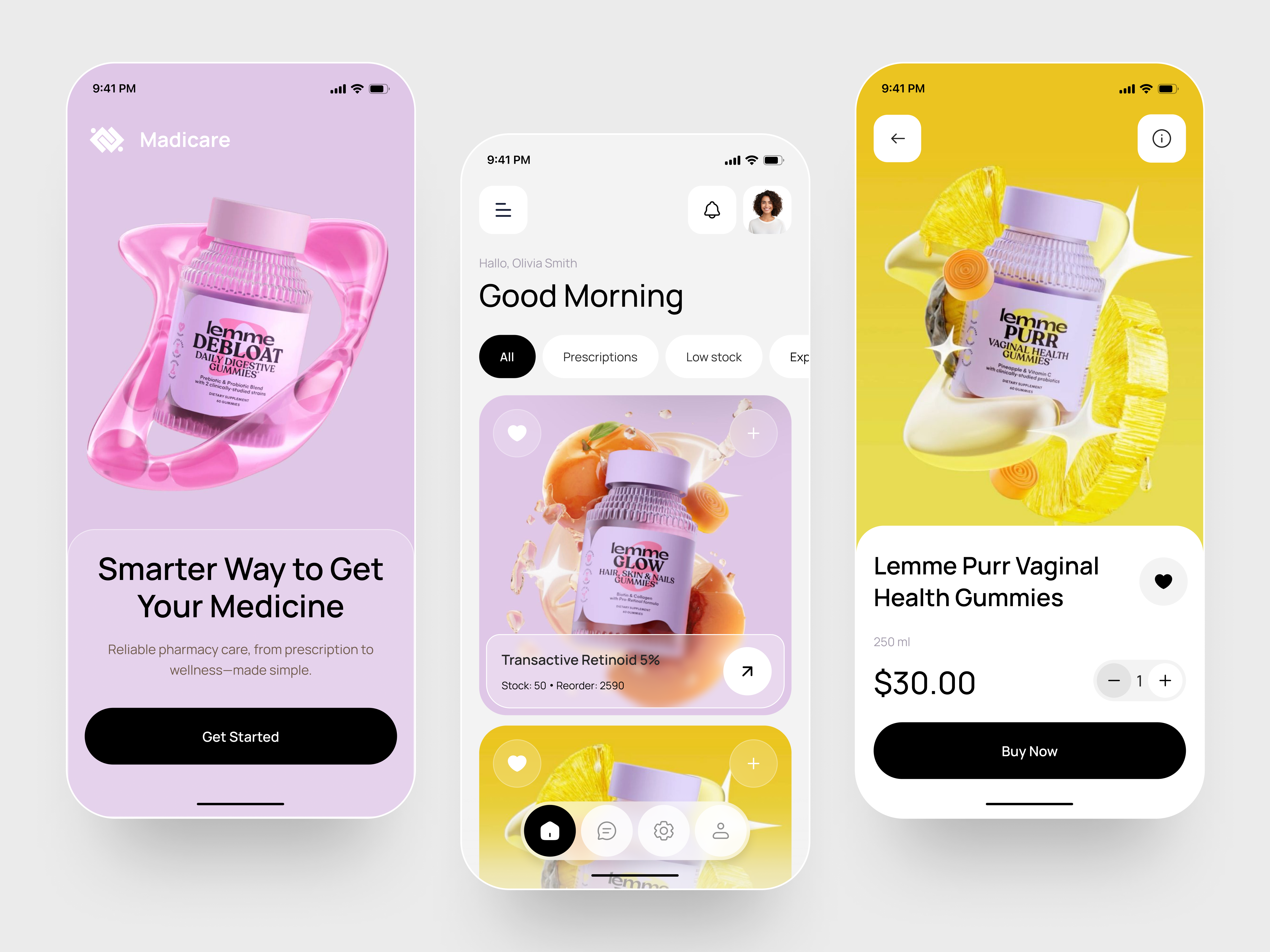 Example of Grocery Mobile App Design & Development