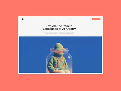 AI Image Tool ai ai art branding design illustration mockup ui web