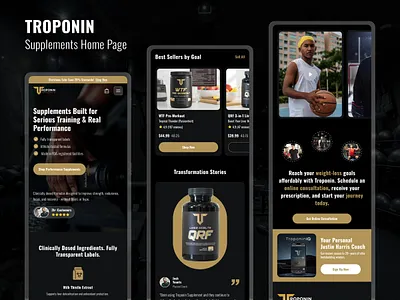 Supplements Homepage Redesign | Crafted by Designkast darkui dribbbleshot ecommerce ecommercedesign ecomsupplementwebsite fitnessbrand fitnessmarketing homepage homepageredesign interfacedesign minimalism modernweb productdesign redesignproject responsivedesign supplementstore supplementwebsite uiuxdesign userexperience webdesign