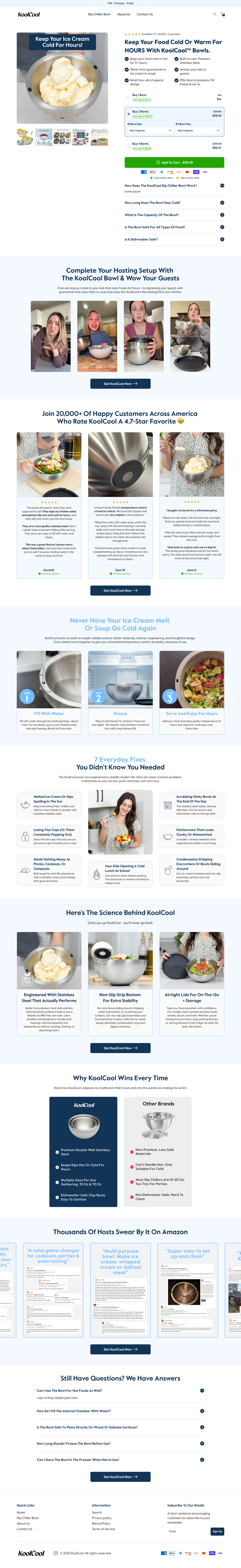 keepitkoolcool.com conversion rate web design and development 3d ad animation app appdesign branding conversion rate optimization cro design figma graphic design illustration logo replo shopify ui uidesign ux uxdesign uxui