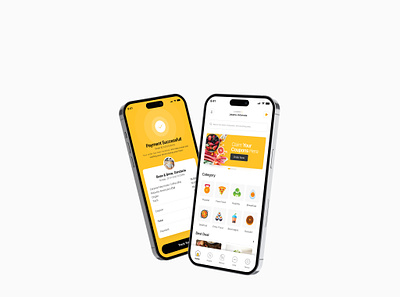 Delivery Food - Mobile App Design 🍕 delivery figma food gojek grab ui uiux ux