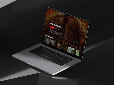 Cineprime — Authentication & Core Flow Wireframes darkui graphic design movie streaming ui ux wireframe