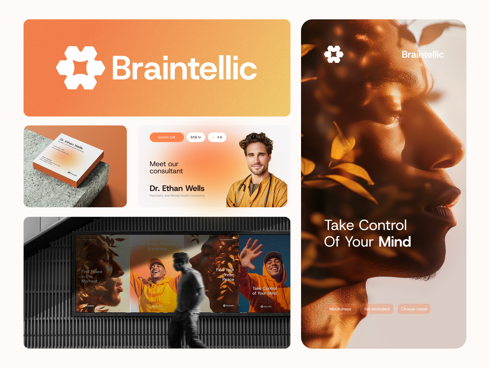 Mental Health, Wellness, Telemedicine, AI Healthcare Logo Design ai health logo ai logo ai mental health app artificial intelligene logo brand story branding gen ai design health tech logo healthcare logo branding intelligence logo logo logo designer logo maker online logodesign medtech midjourney image modern logo storytelling stress anxiety tracker telemedicine logo